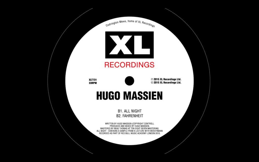 Hugo Massien – All Night