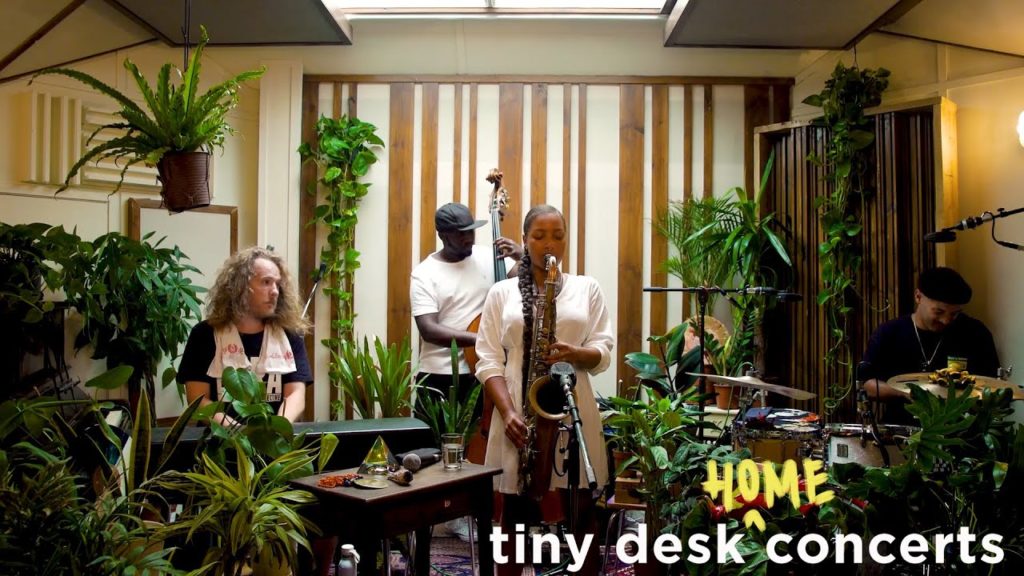 Nubya Garcia – Tiny Desk (Home) Concert